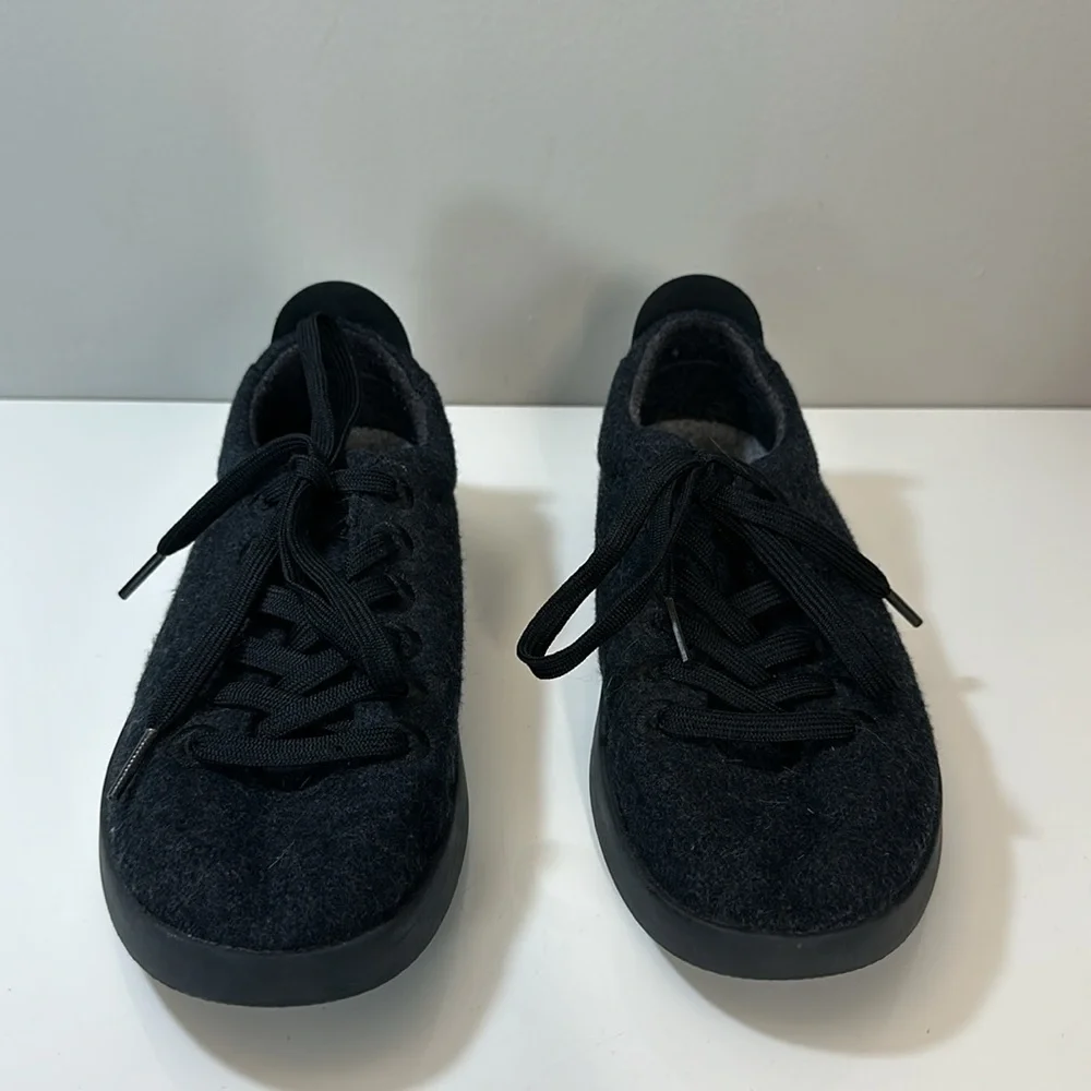 Allbirds WP Wool Pipers Sneakers Black Size 8